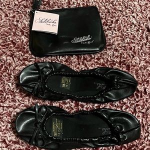 Black slip on shoes!